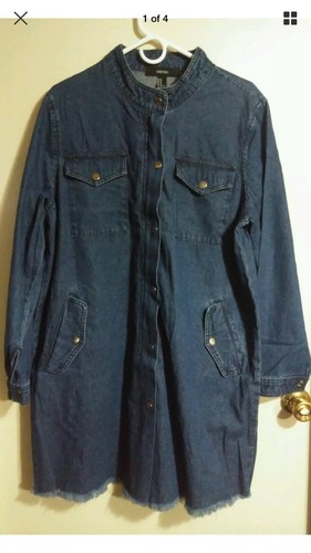 Forever longline denim - forever,