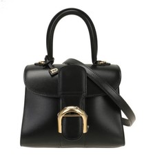 Delvaux Mini box en cuir