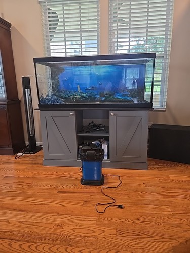 Aquarium with stand and - stand,