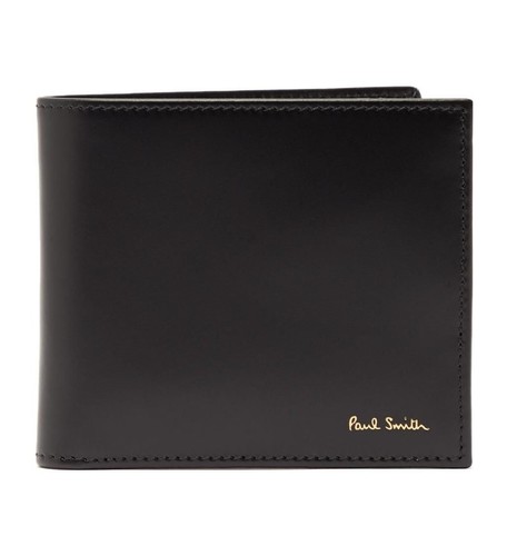 Portefeuille cuir noir à - portefeuille, en