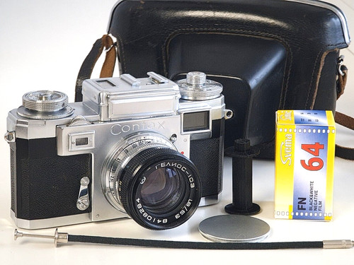 Testé contax iiia - contax, +