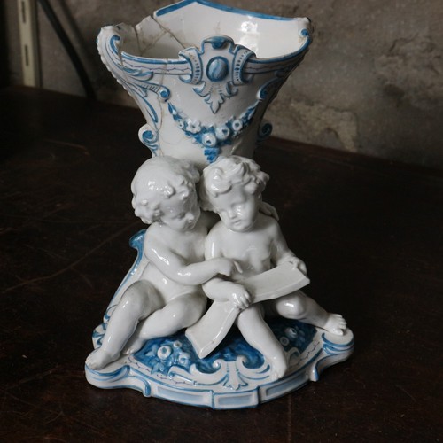 Vase porcelaine blanche et - vase,