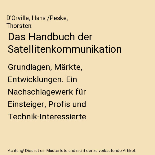 Das handbuch der - das,