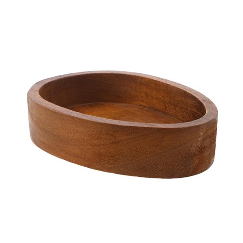 Plateau forme oeuf bois - plateau, en
