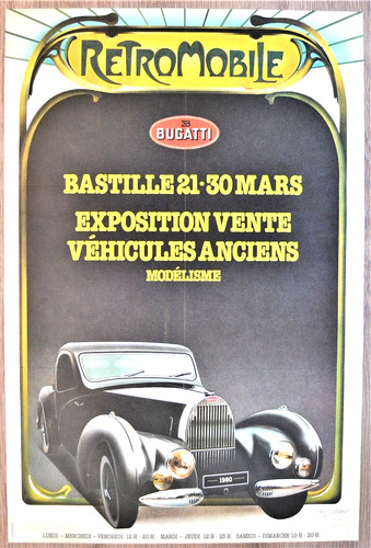 Affiche originale salon - , retro