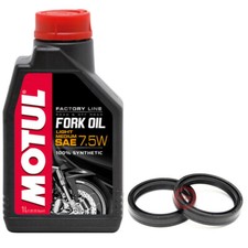 Kit 1L Motul 7,5W Paraoli Fourche 30x40x8/9 Tcy Rieju Rs 1 Castrol 50 2000