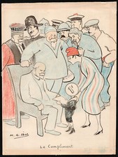 H.G. Ibels. Le compliment