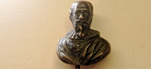 Petit bronze buste sully 19 - bronze,