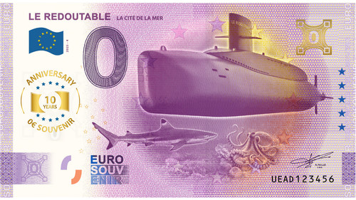 Billet souvenir 2025 france - 2025,