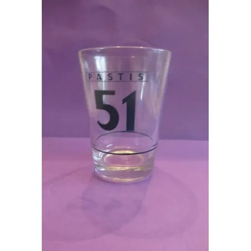 Ancien verre publicité pastis - ancien,