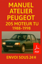 Manuel Atelier Peugeot 205