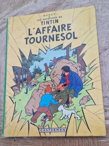 Tintin affaire tournesol - bd,