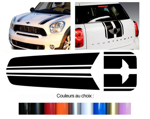 Autocollant set bandes - de,