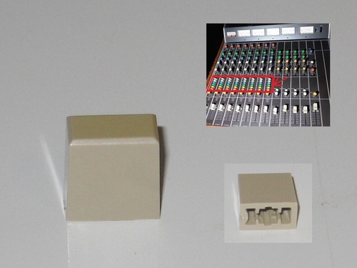 Bouton gris pour commutateur - 1,