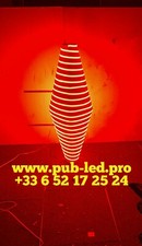 Enseigne lumineuse led - enseigne, carotte