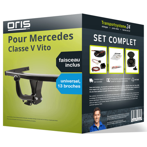 Attelage pour mercedes vito - mercedes, v