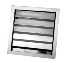 [S&P] Volets de surpression aluminium, D 451 x 451 mm  (UNELVENT) 870372