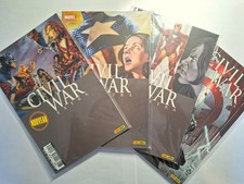 MARVEL - CROSSOVER CIVIL WAR EXTRA - LOT DE 4 NUMEROS