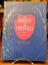 LIVRE ANCIEN 1945, EO, REVUE VERVE, ENLUMINURES, JEAN  FOUQUET, CHANTILLY