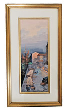 AQUARELLE  de LOUIS  LARTIGAU  (Fin XIX ème ,début  XX ème Siècle)