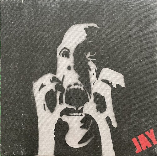 Peur jay peinture sur - peur,