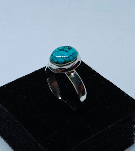 Bague réglable turquoise - , en