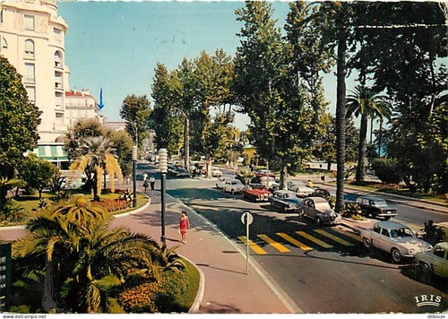 Carte postale automobiles - carte,