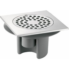 Siphon pour sol carrelé ou béton brut 150 x 150 mm DELABIE