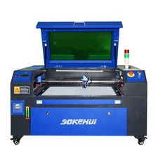 60W CO2 Machine à graver laser Cutting Engraver Graveur laser 700 x 500mm