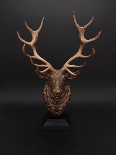 Buste cerf statue - buste,