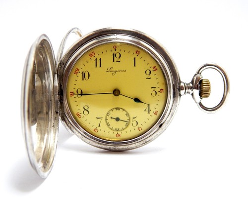 Pocket watch longines - hunter, 7