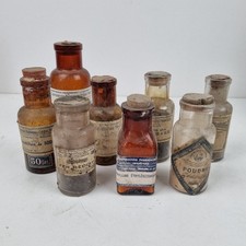  BOUTEILLES PHARMACIE, VERRE