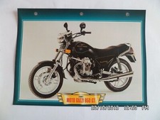 CARTE FICHE MOTO MOTO GUZZI