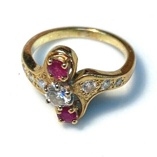 Magnifique bague 18 carats - magnifique,
