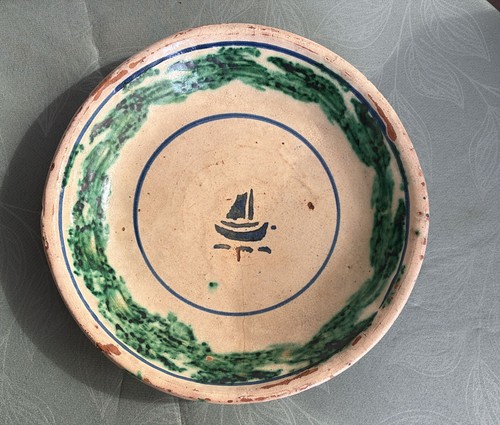 Antique plat fangotto - plat, en