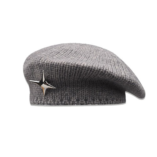 Femme tricot béret chapeau - femme,