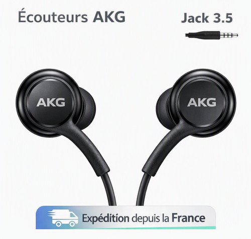 écouteurs casque akg prise - casque,