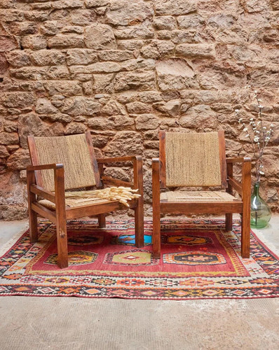 Ernest paire de - la, fauteuils