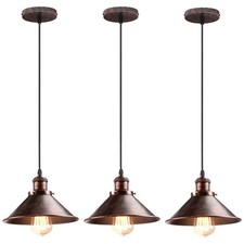 Lot de 3 Suspension Luminaire