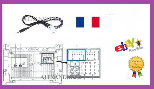 Cable auxiliaire mercedes - auxiliaire,