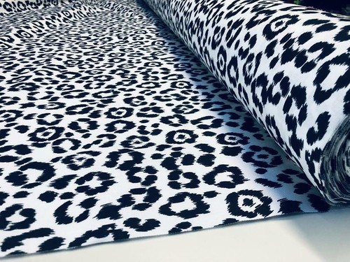 Tissu imprimé animal léopard