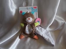 Doudou ours marron