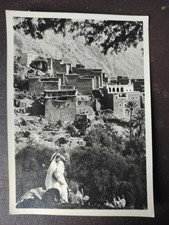Maroc. Village Berbère de l'Anti - Atlas CP écrite photo véritable 1950/60