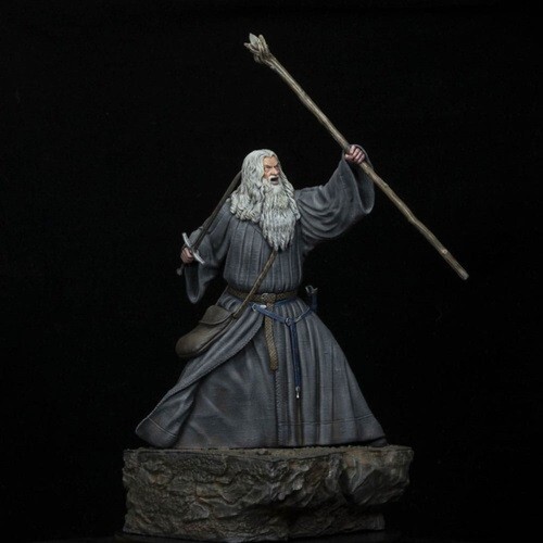 Statue movie icons seigneur - statue,