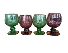 Série 4 Anciens Verres à