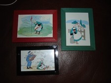 Bécassine lot de 3 reproductions encadrées éditions Hazan + boîte à spaghettis