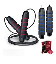 Venizio Jump Rope For Fitness,  Adjustable Jump Rope,  Tangle Free Skip Rope