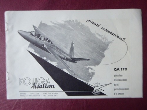 1953 pub fouga aviation - pub,