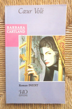 Livre roman Coeur volé de Barbara Cartland
