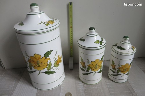 Lot grands pots apothicaire - 3,